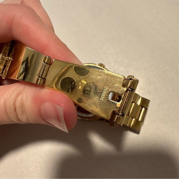 MICHAEL KORS "JET SET RUNWAY" MK5160 stainless steel GOLD COLORED WATCH - Picture 8 of 14